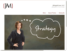 Tablet Screenshot of jmagedlaw.com